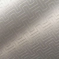 etched aluminum finish