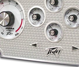 Peavey Wiggy amp engine turn trim