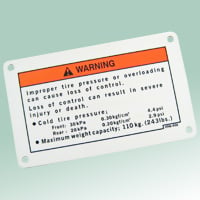 safety decal