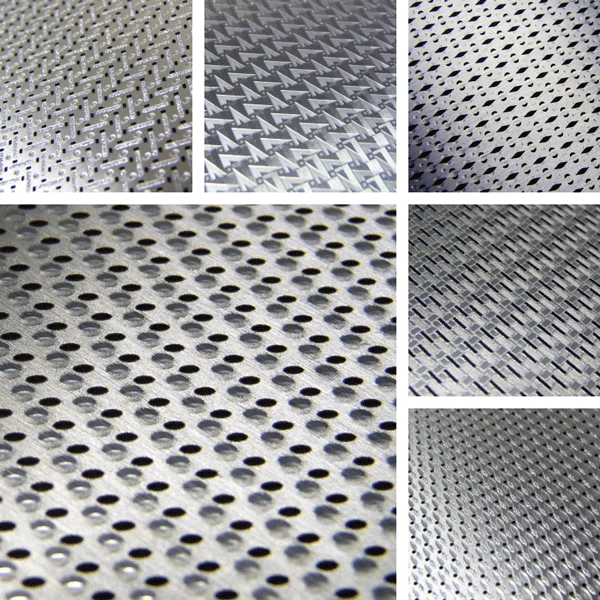 Performance Surface Collection | Geometric structure in metal patterns