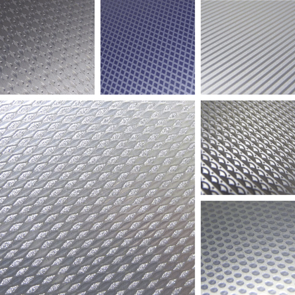 Precise Surface Collection | Tone on tone structures on aluminum