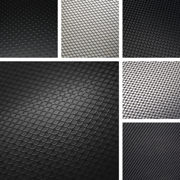 Measured Surface Collection | Basic black textures on aluminum