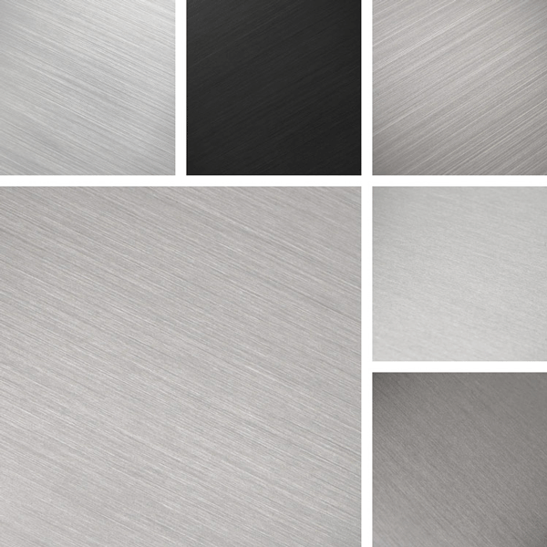 Warm Metal Surface Collection | warm gray tints on aluminum