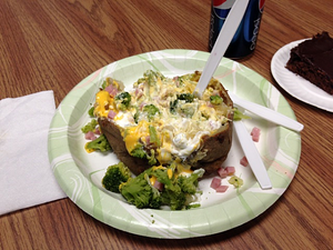 baked potato bar