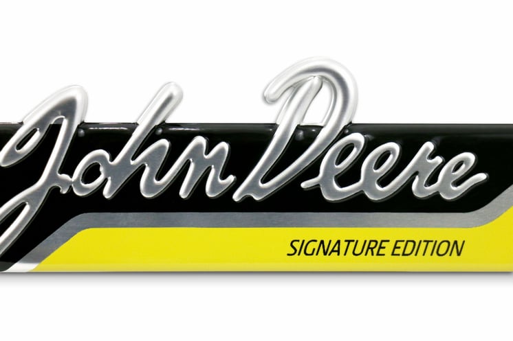 John Deere Signature Edition Badge-Close Up