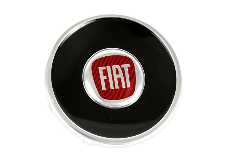 sporty aluminum horn cover badge