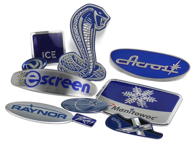 embossed aluminum nameplates and badges