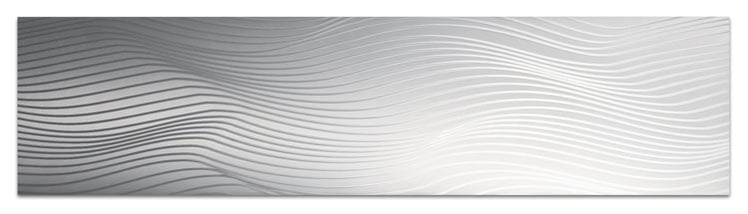 Flowing linear pattern on aluminum trim PAT-3617-A