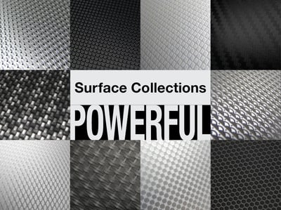 Powerful and bold patterns on aluminum compiled into ebook