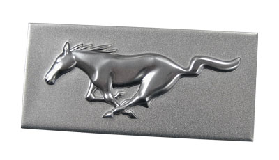 3D Embossed Aluminum Badge